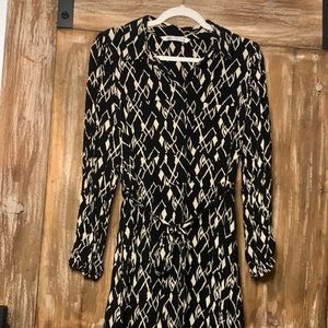 Zara collar dress, midi